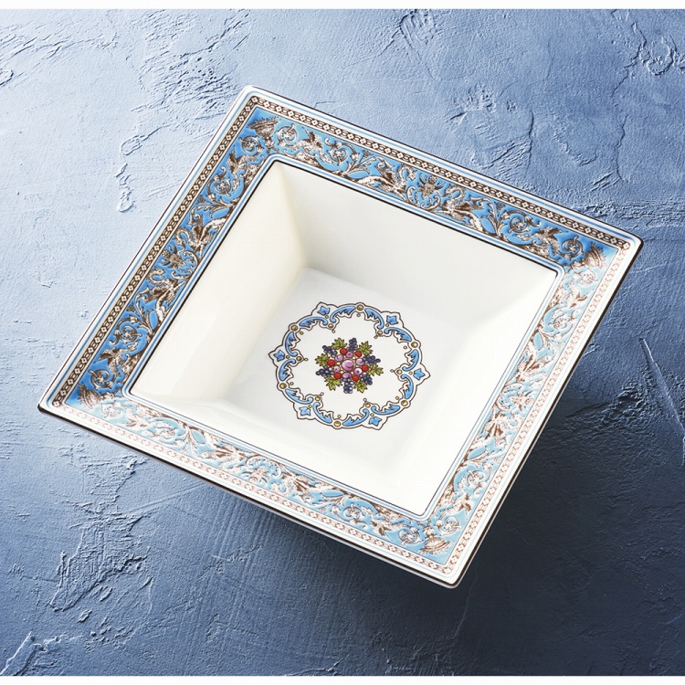 ウェッジウッド フロレンティーン ターコイズスクエアボール