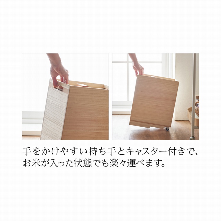 増田桐箱店 キャスター付米びつ10kg用 | ハーモニック 商品検索