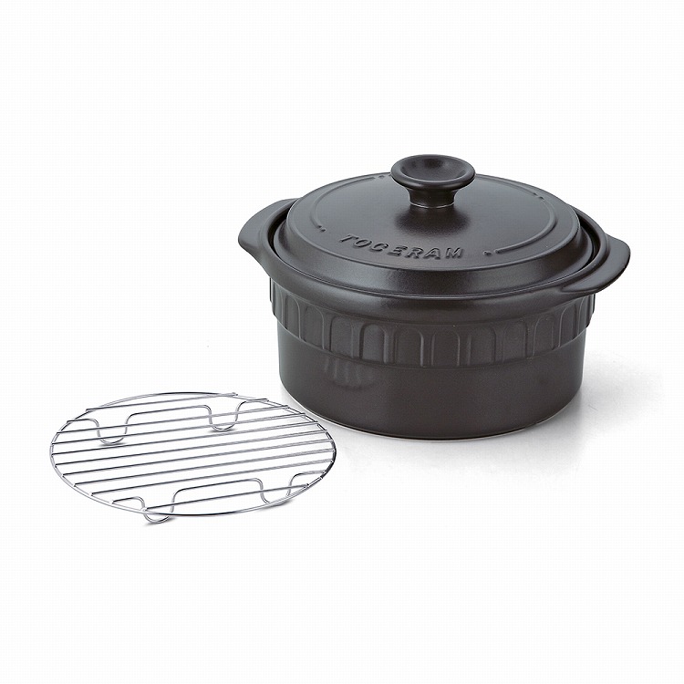 新品・未使用　TOCERAM ニュートーセラム鍋 24cm深型 ニュートーセラム鍋 直火対応型 | TOCERAM／有限会社 東彼セラミックス