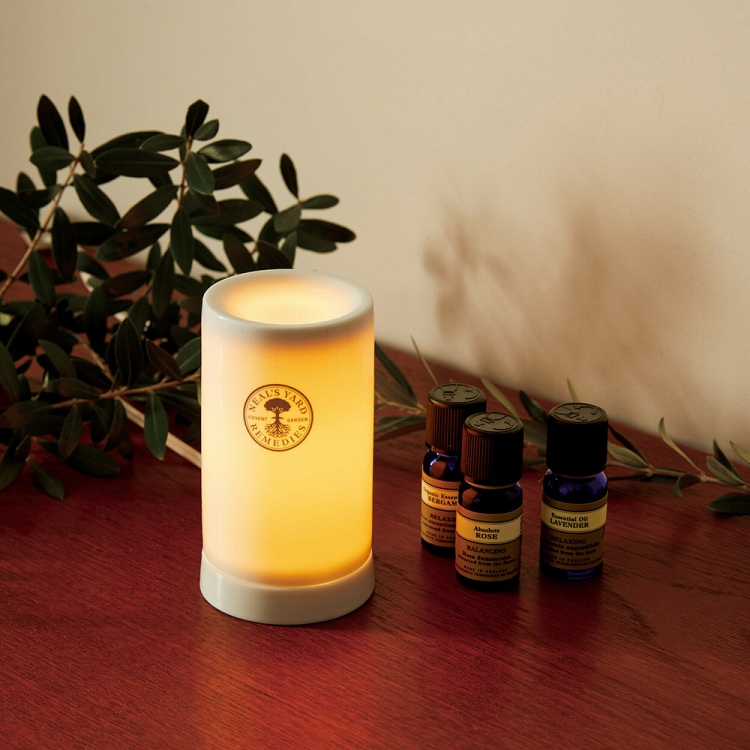 ニールズヤード　レメディーズ　アロマキット　未使用 アロマスターターキット＜ティートリー＆オレンジ＞（コットン