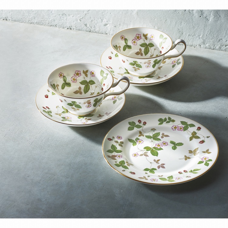 ウェッジウッド ワイルド ストロベリー ハニーセット